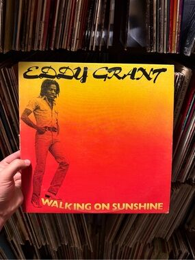 ⏺️ 3/$25 Eddy Grant Walking On Sunshine Vinyl Record